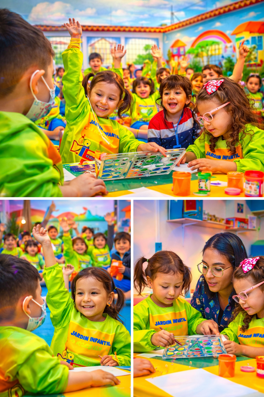 Lindos ambientes educativos en jardín infantil en Kennedy Bogotá